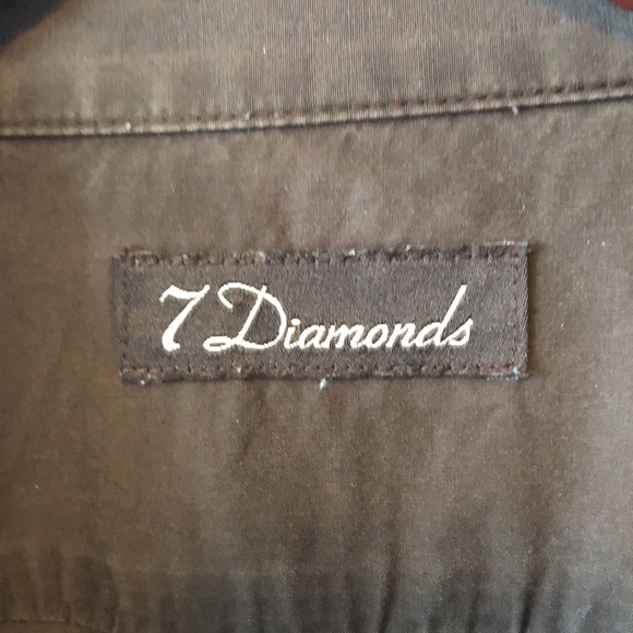 7 Diamonds cowgirl button up shirt szL - Picture 5 of 10